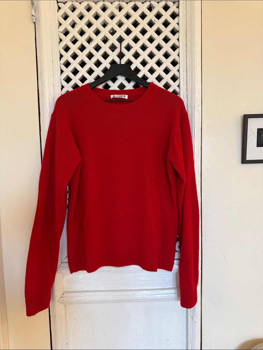 Eterne Oversized James Sweater in Red